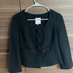 EUC Rebecca Taylor black jacket, Size 4